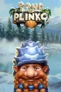 Rond of Plinko slot with dwarf and mountain background