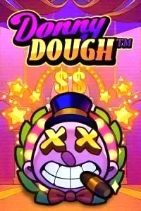 Donny Dough slot with cartoon gangster and cigar
