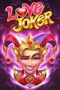 Love Joker slot game cover with smiling jester
