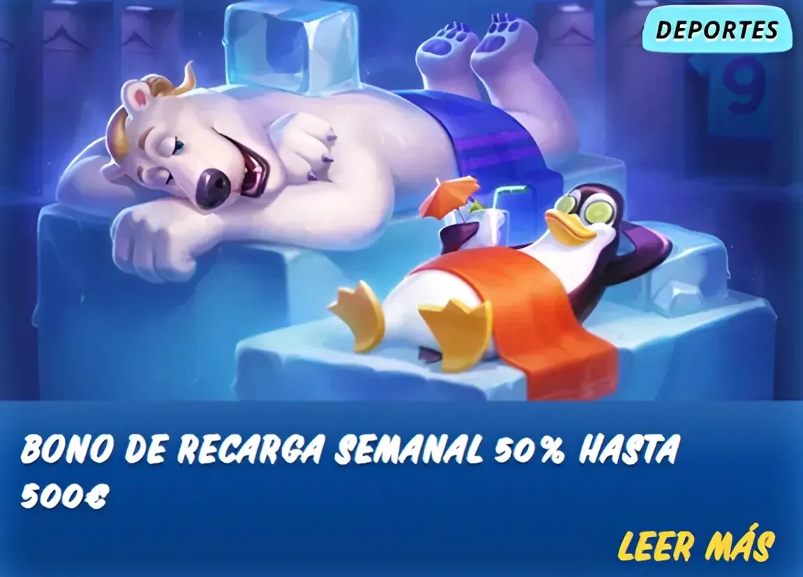 Bono deportivo semanal del 50% hasta 500€